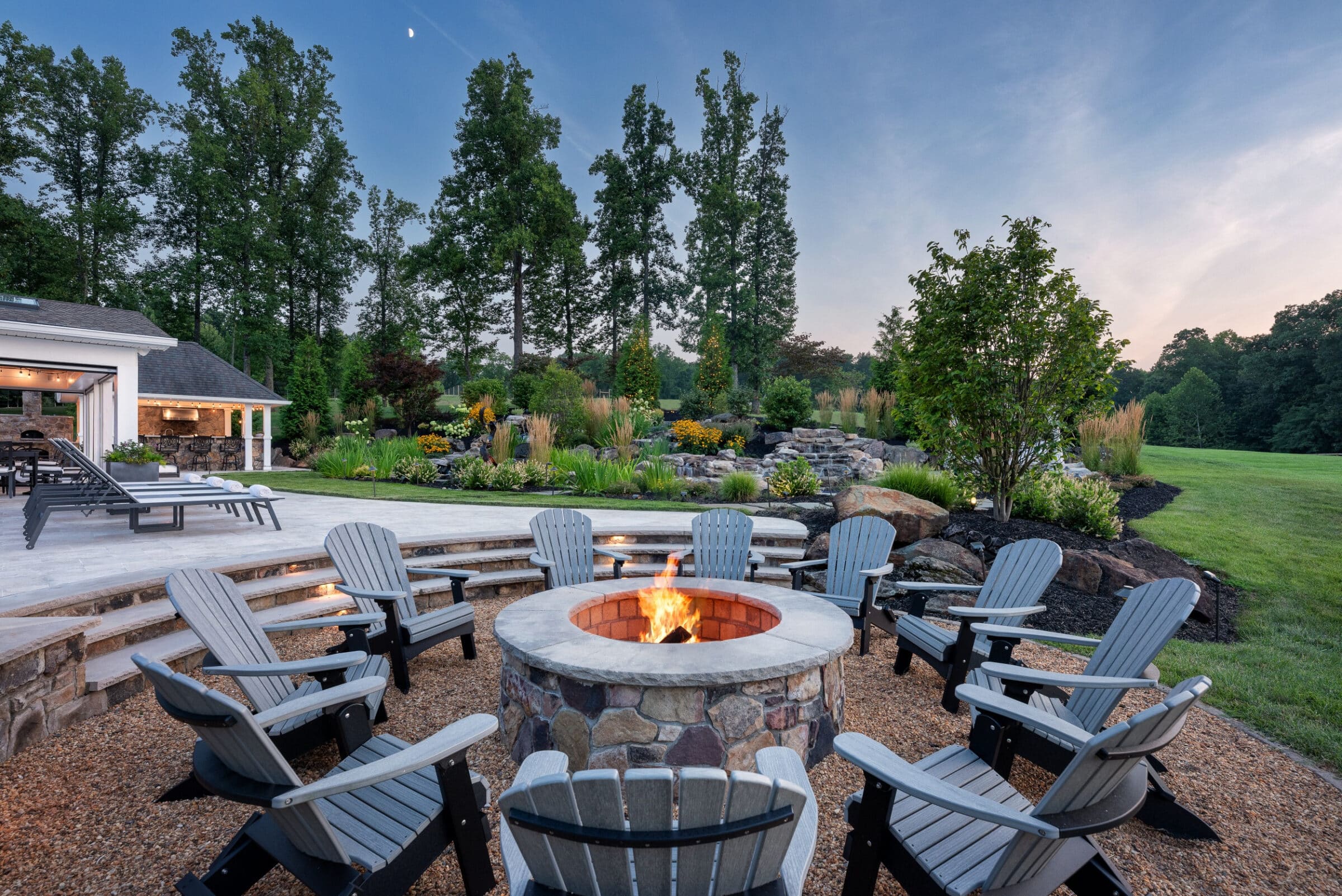 Warrenton Natural Retreat outdoor living
